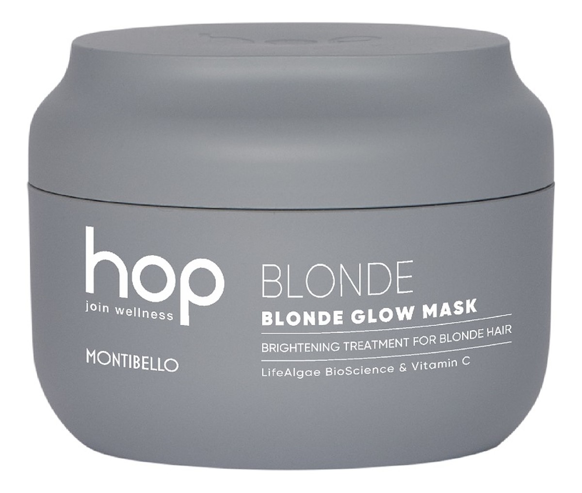 Hop blonde glow mask rozświetlająca maska do włosów rozjaśnianych i blond