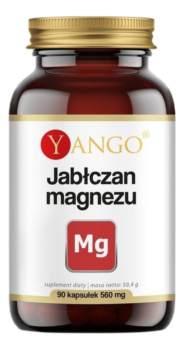 Jabłczan magnezu suplement diety 90 kapsułek