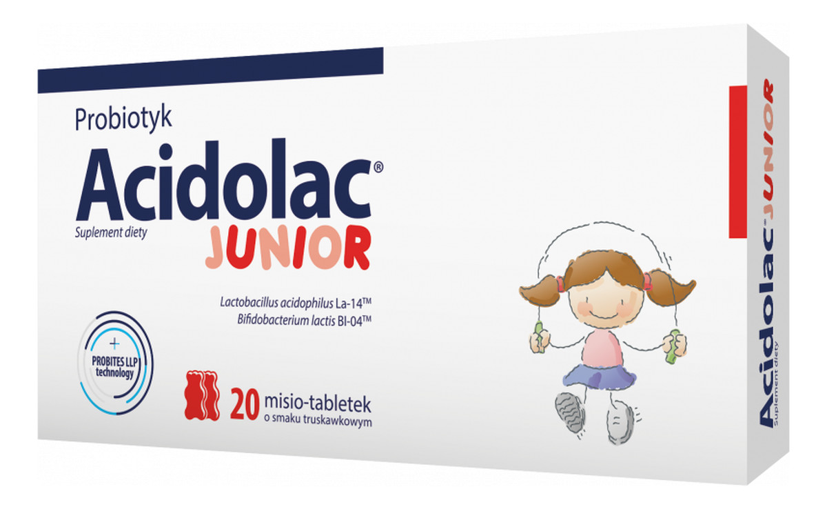 Misio tabletki o smaku Truskawkowym 20 szt.