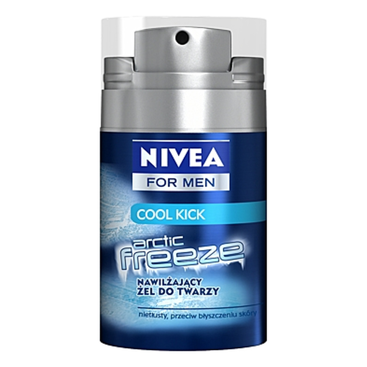 Nivea For Men Żel Do Twarzy Dla Mężczyzn Nawilżający Arctic Freeze Cool Kick 50ml