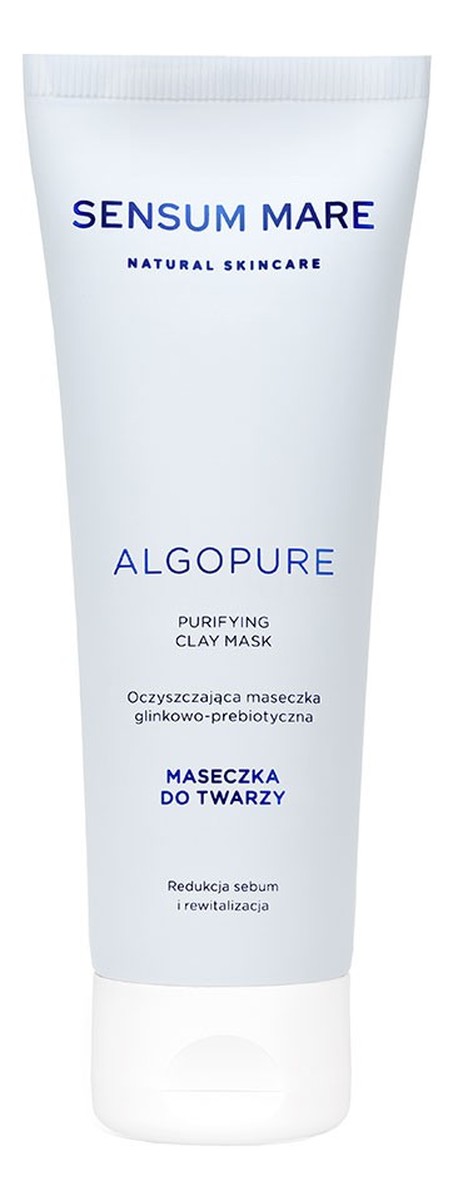 Oczyszczająca maseczka glinkowo-prebiotyczna