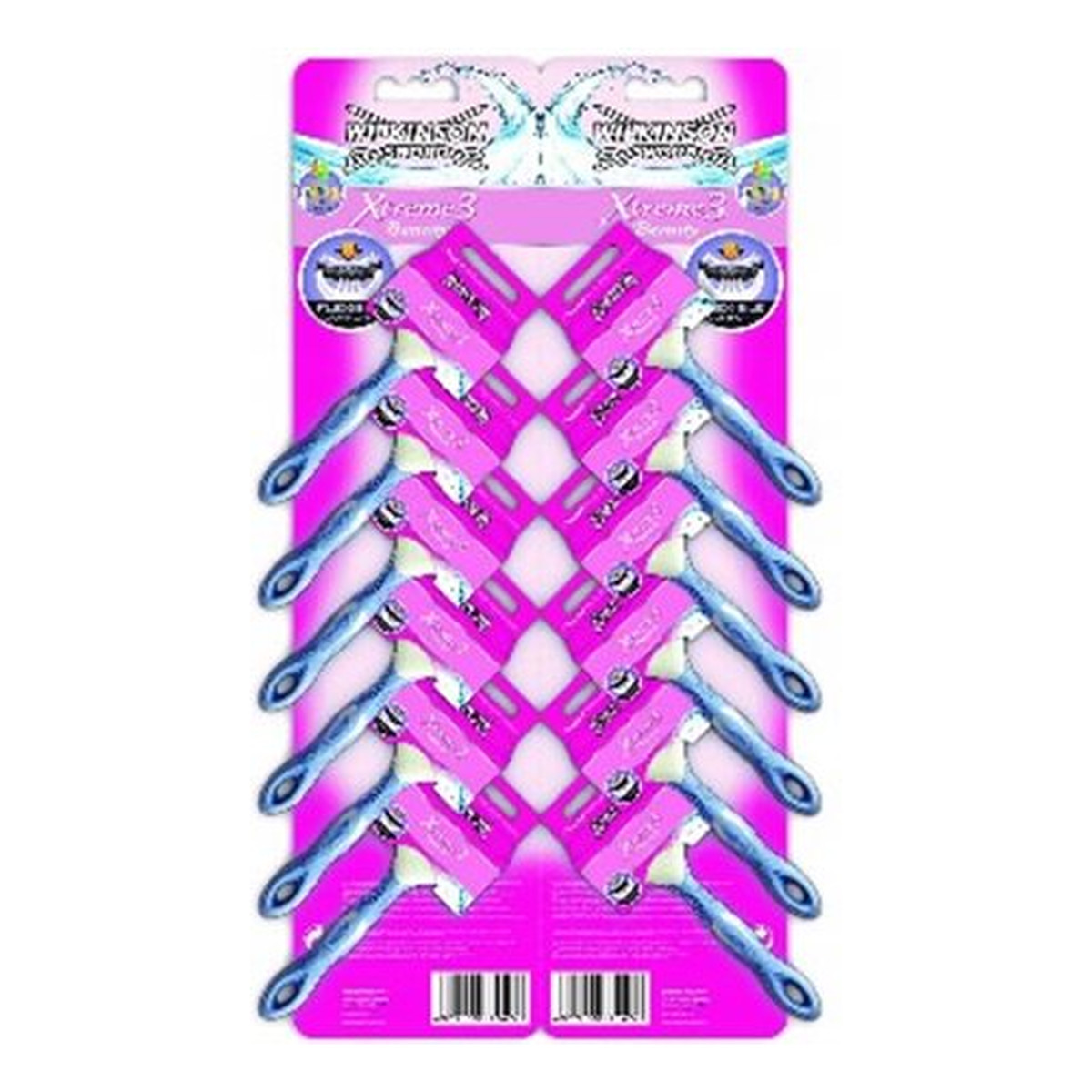 Wilkinson Maszynki do golenia Xtreme3 Beauty 12szt