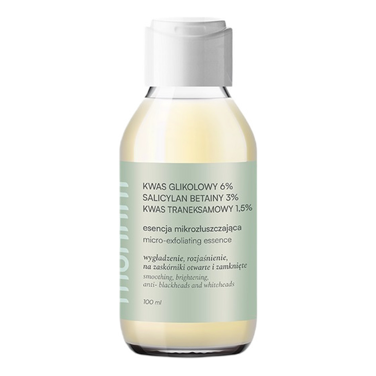 Mohani Derm rozjaśniająca esencja mikrozłuszczająca zwężająca pory 100ml