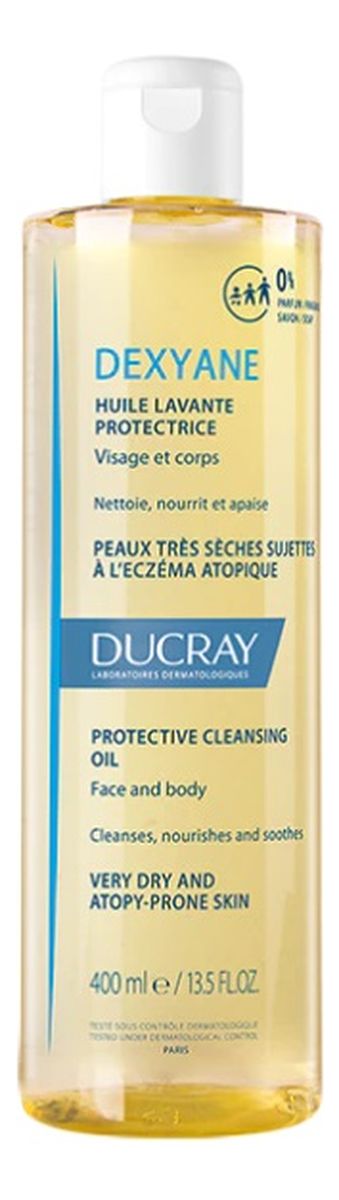 Dexyane protective cleansing oil delikatnie oczyszczający olejek