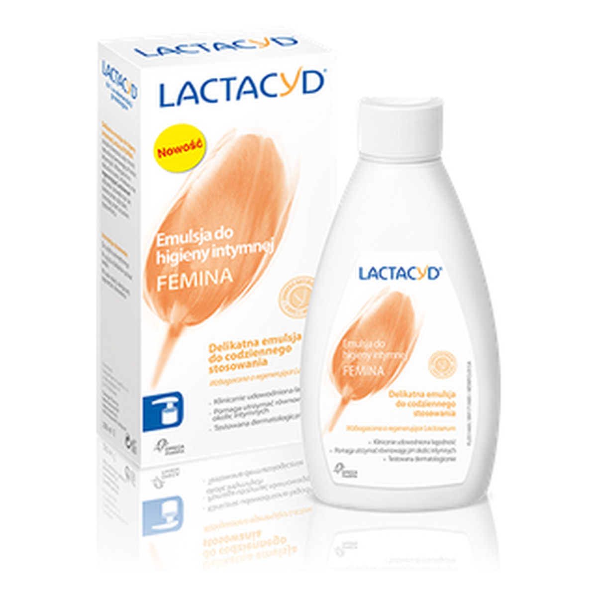 Lactacyd Femina Emulsja Do Higieny Intymnej Zapas 200ml