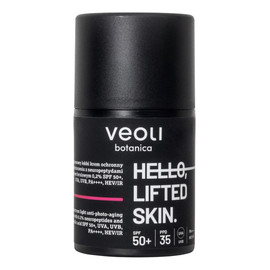 Krem ochronny przeciw fotostarzeniu z neuropeptydami 0.2% i kwasem ferulowym 0.2% spf50+