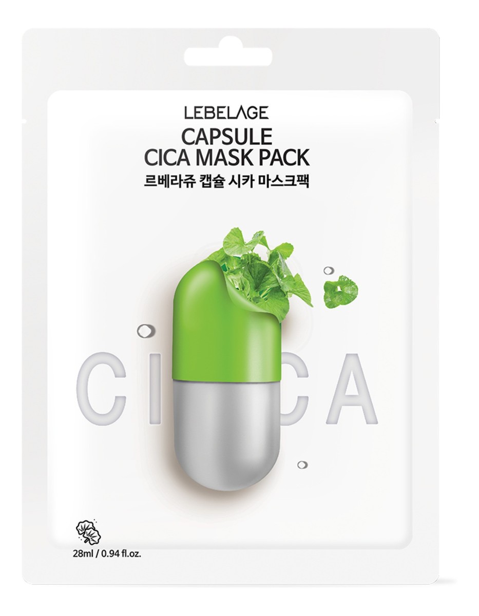 Maseczka w pachcie dr. capsule cica