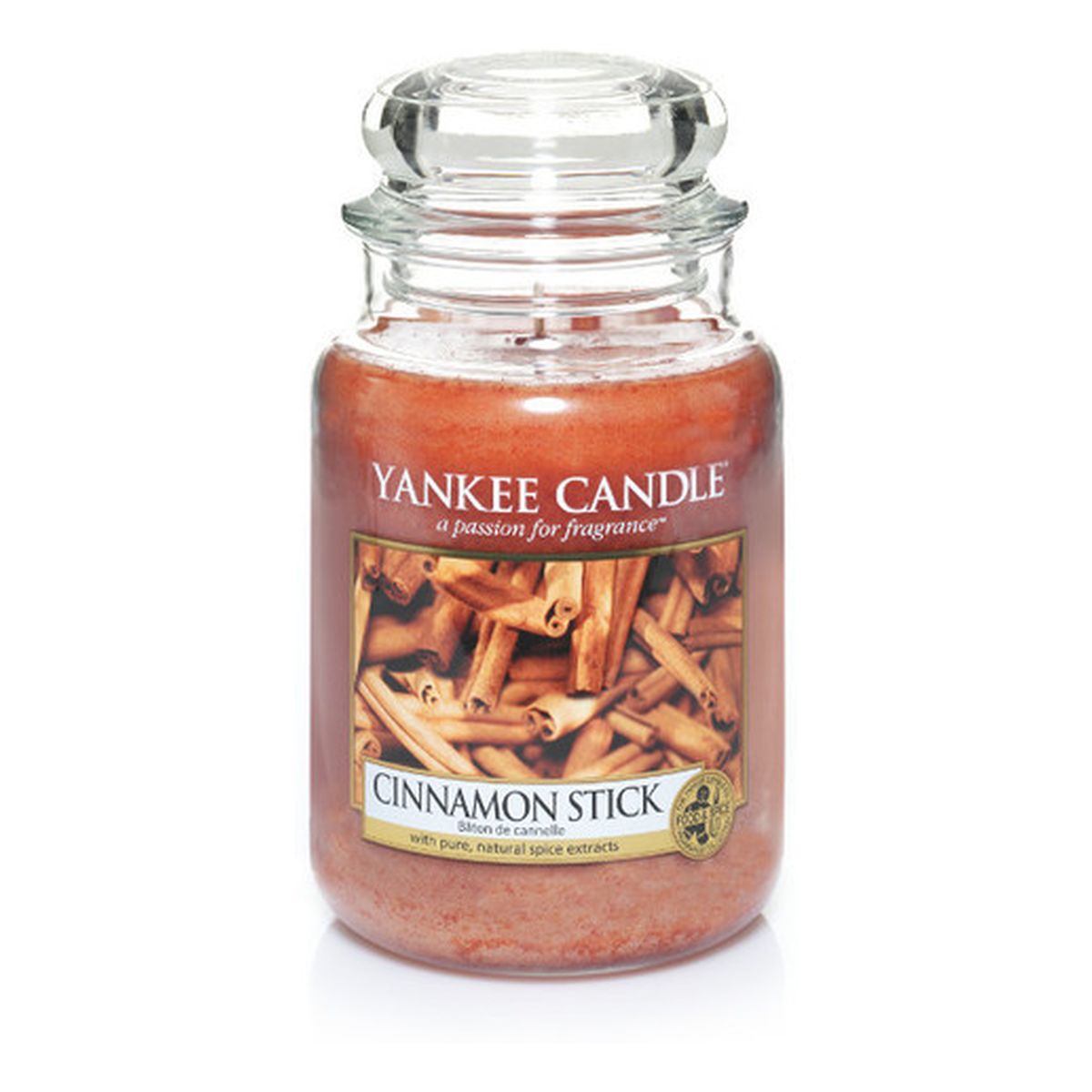 Yankee Candle Large Jar duża świeczka zapachowa Cinamon Stick 623g