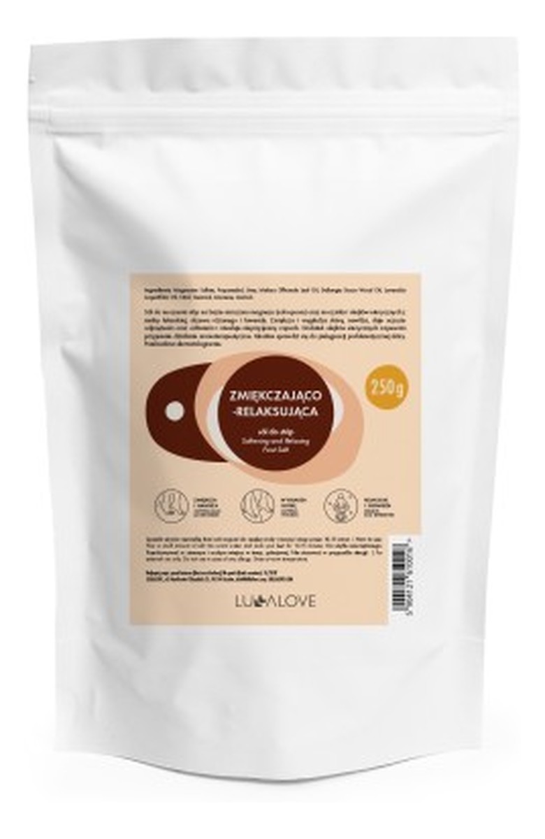 Zmiękczająco-relaksująca sól do stóp