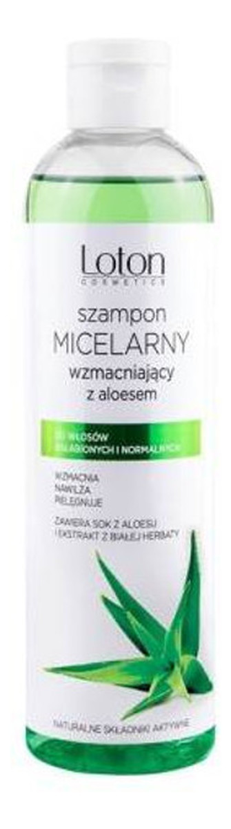 Szampon do włosów micelarny Aloes