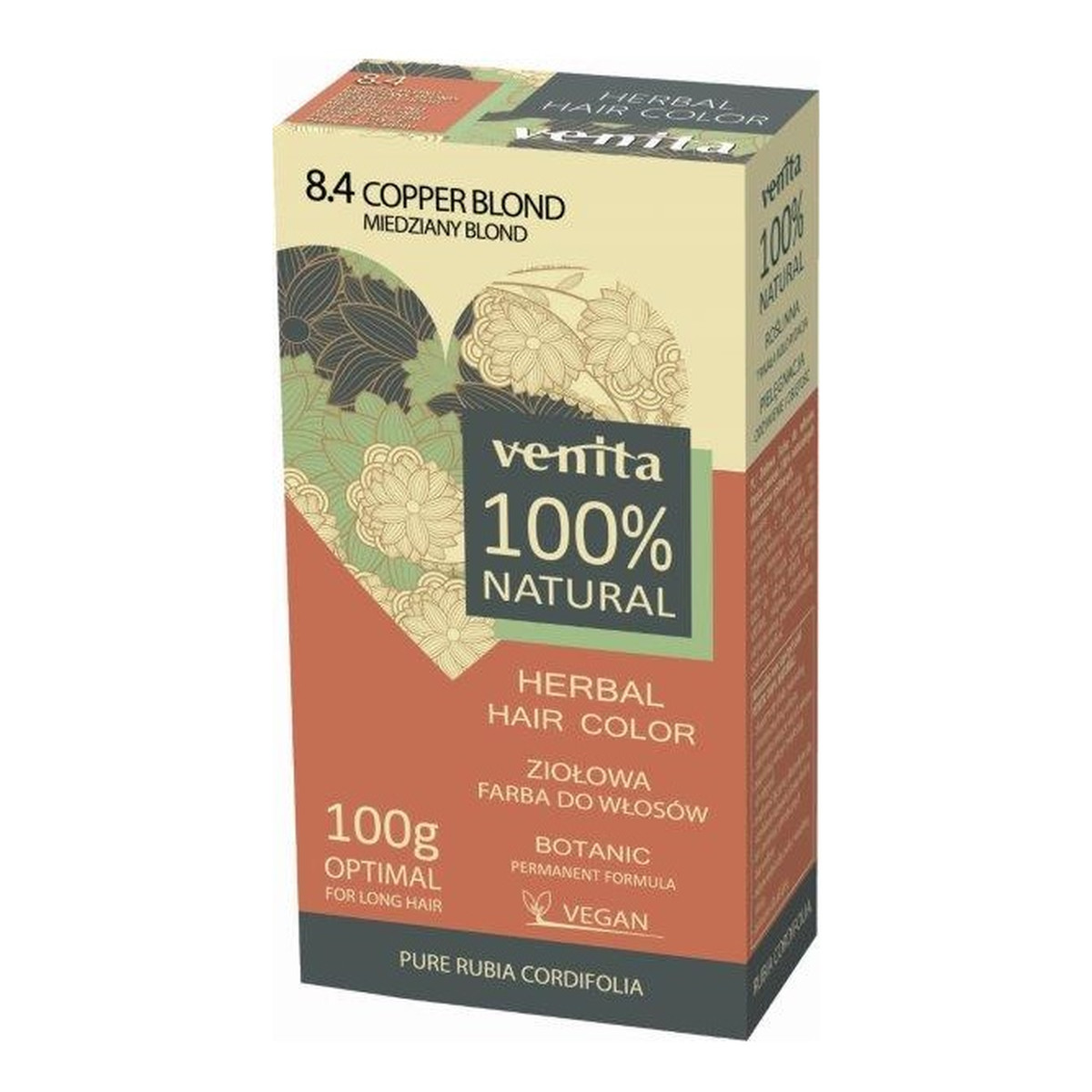 Venita Herbal Hair Color Ziołowa farba do włosów 100g