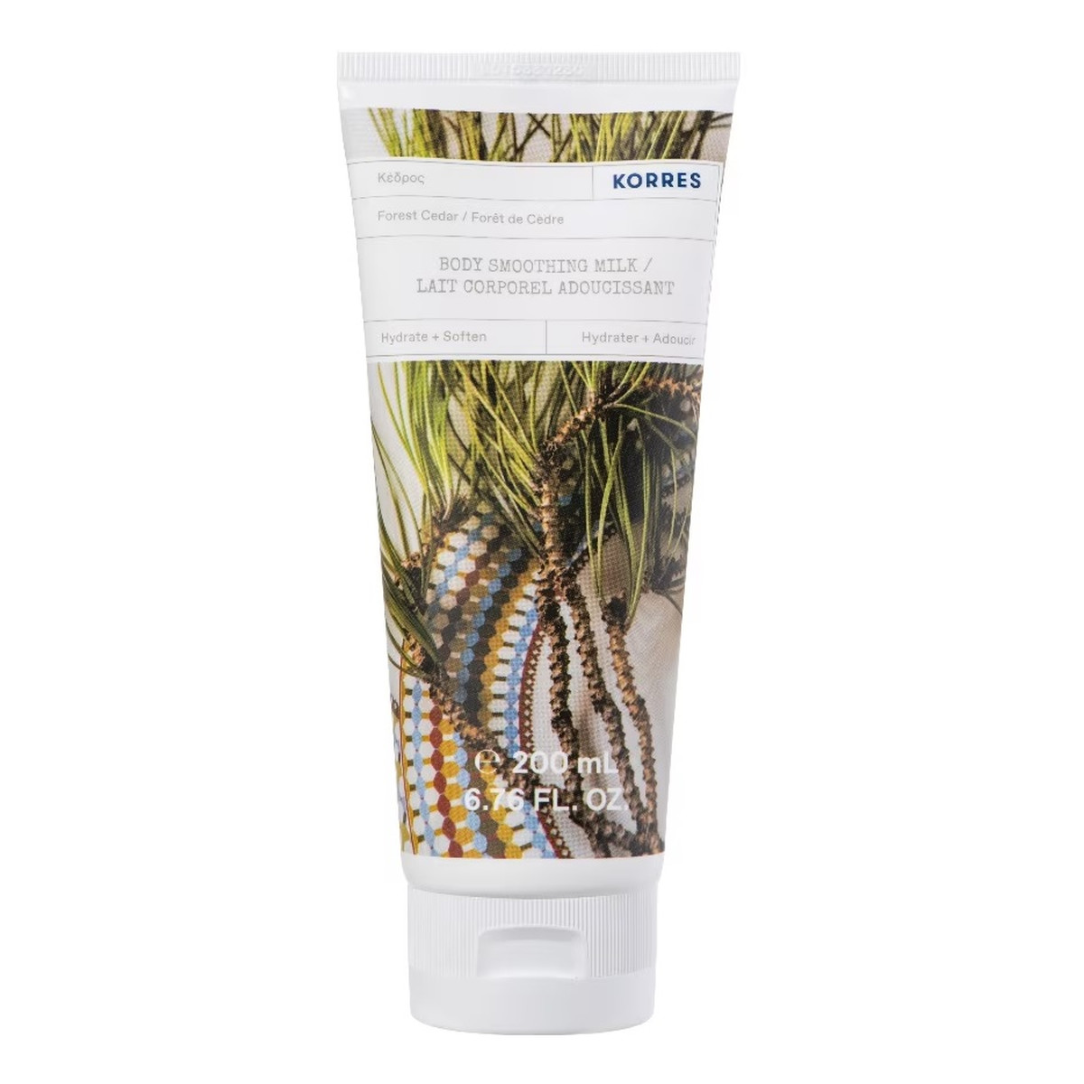 Korres Forest Cedar wygładzające Mleczko do ciała 200ml