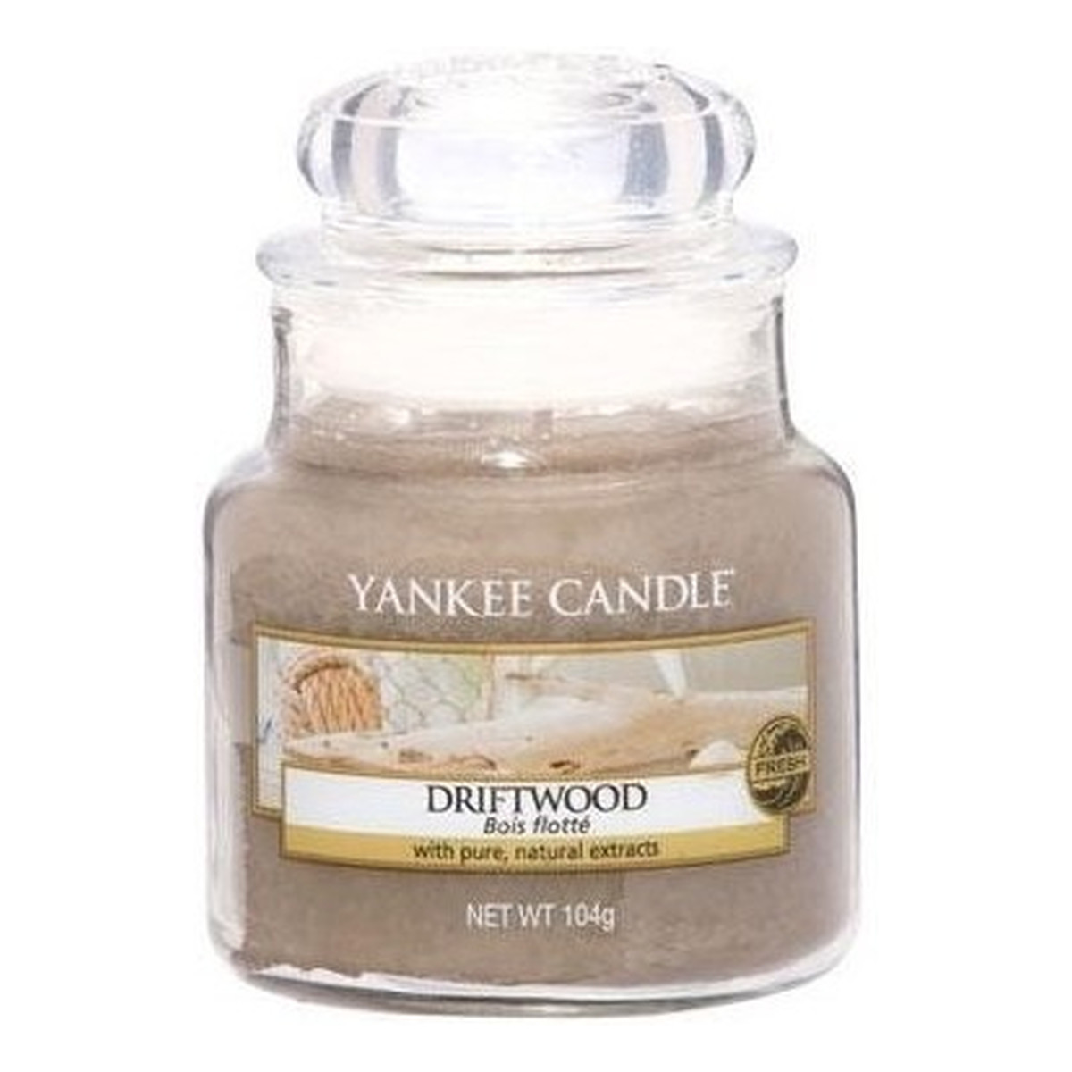 Yankee Candle Small Jar mała świeczka zapachowa Driftwood 104g