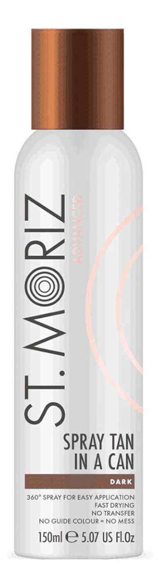 Advanced Pro Formula Gradual bezbarwny, samoopalający spray nadający skórze złocistą opaleniznę