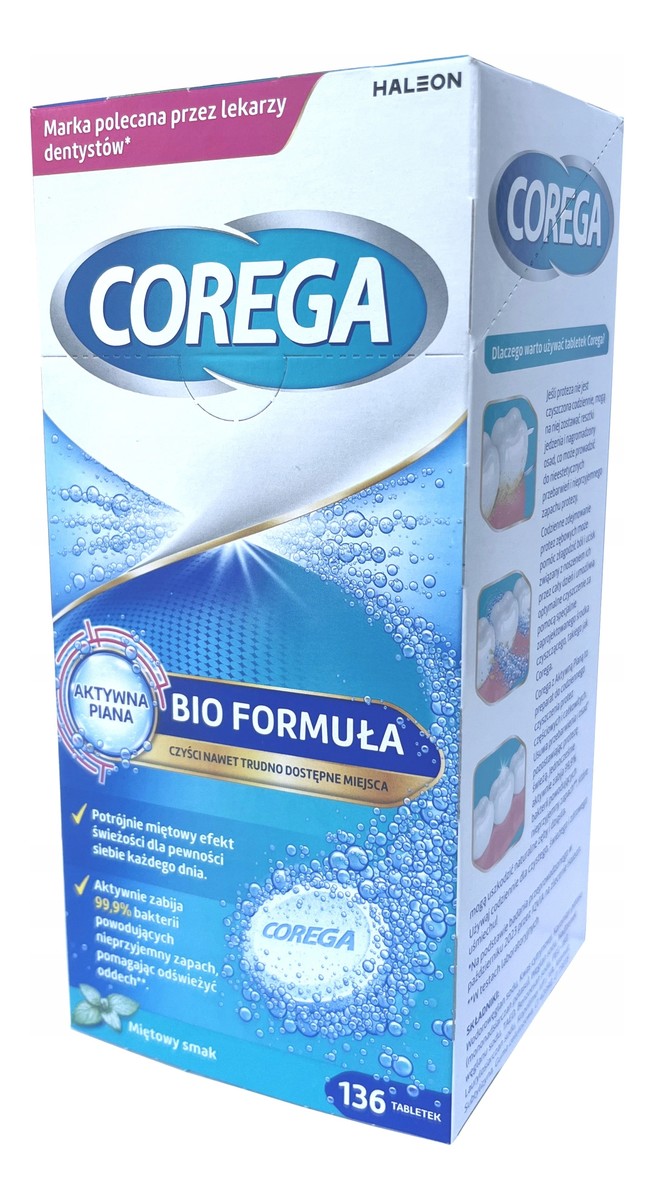 Corega bio formula tabletki 136 szt&