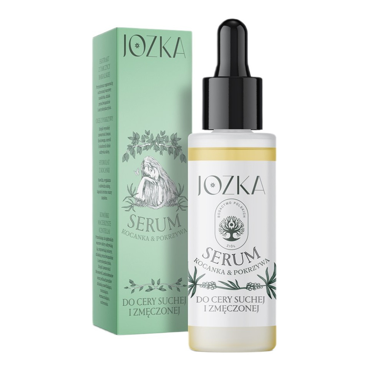 Jozka Serum do cery suchej i zmęczonej kocanka pokrzywa 30ml