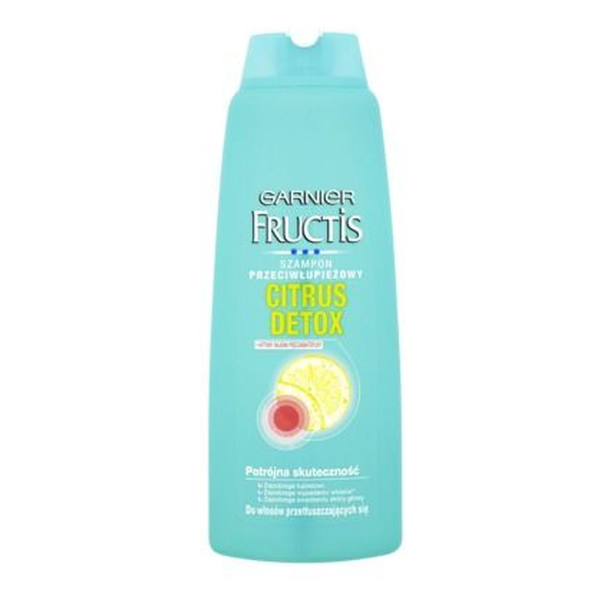 Garnier Fructis Citrus - Detox Szampon Przeciwłupieżowy 400ml