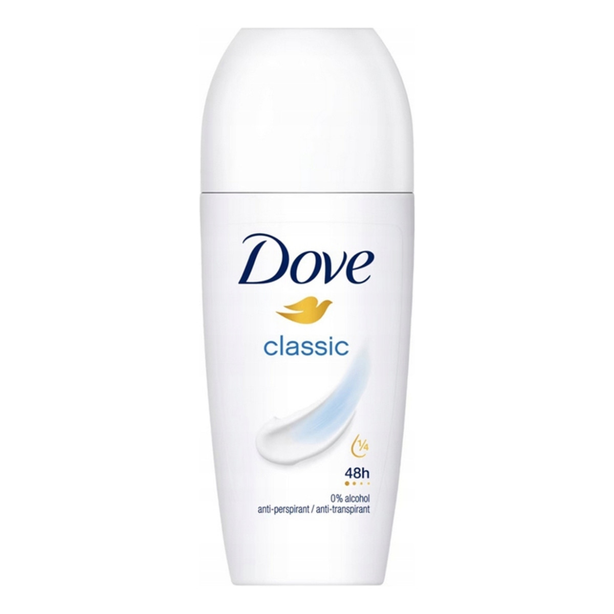 Dove Classic 48H Antyperspirant Roll-on Bez Alkoholu 50ml