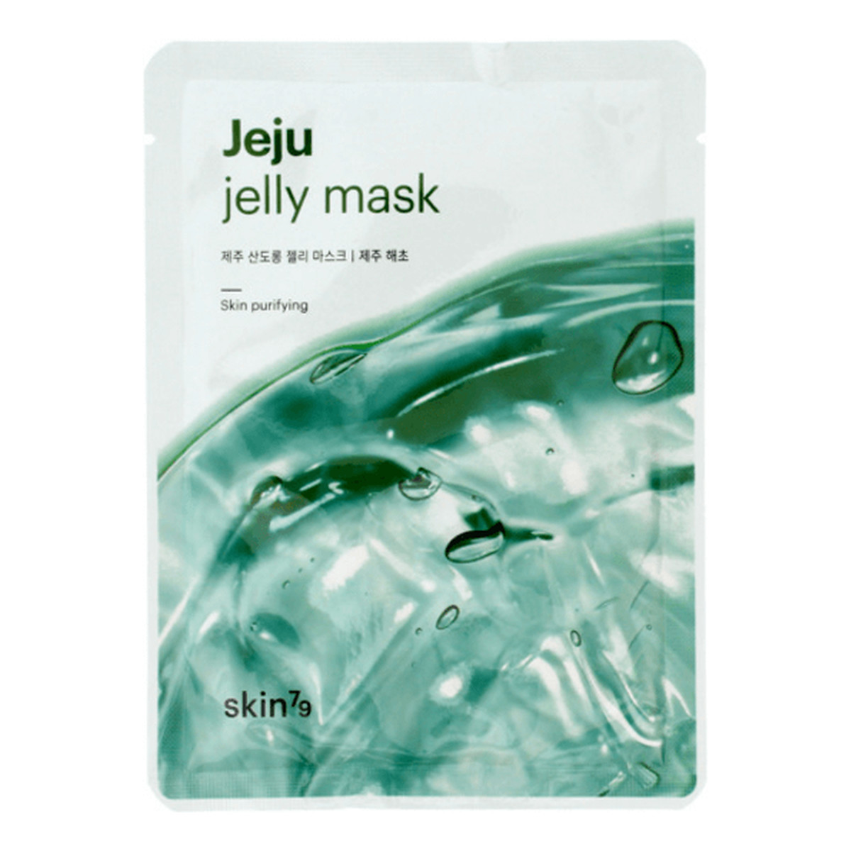 Skin79 Jeju Jelly Mask Maska W Płacie Skin Purifying Seaweed do twarzy 33ml