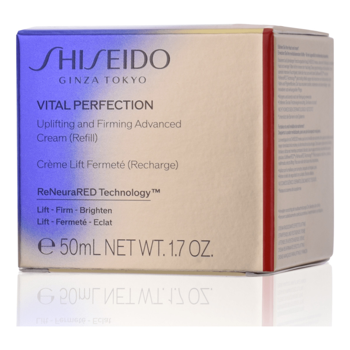 Shiseido Vital Perfection Uplifting and Firming Advanced Cream krem do twarzy liftingująco-ujędrniający refill 50ml