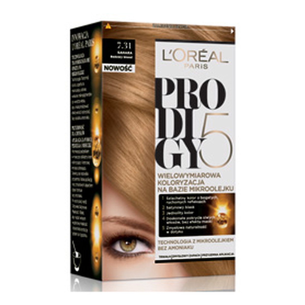 L'Oreal Paris Prodigy5 Farba Do Włosów Bez Amoniaku