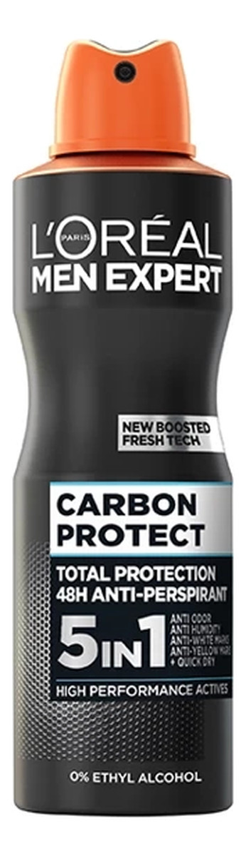 5w1 Carbon Protect Dezodorant w sprayu męski