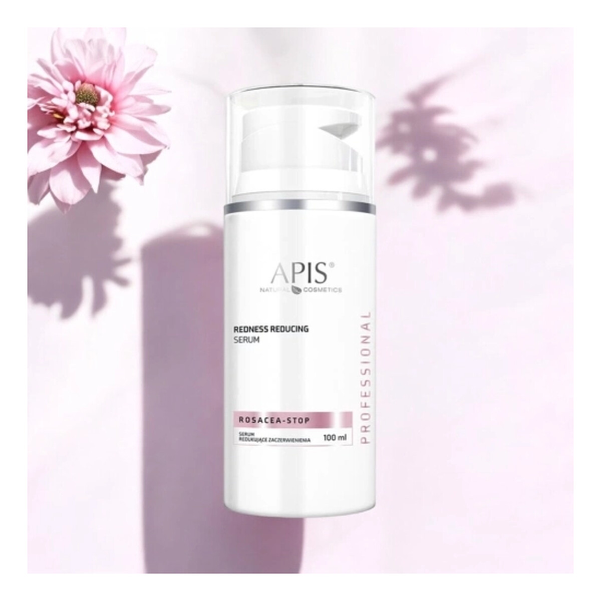 Apis Rosacea-Stop Rosacea-stop serum redukujące zaczerwienienia dla cery z trądzikiem różowatym i wrażliwej 100ml