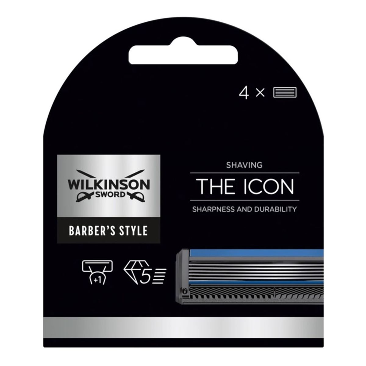 Wilkinson The icon wkłady do maszynki do golenia 4szt.