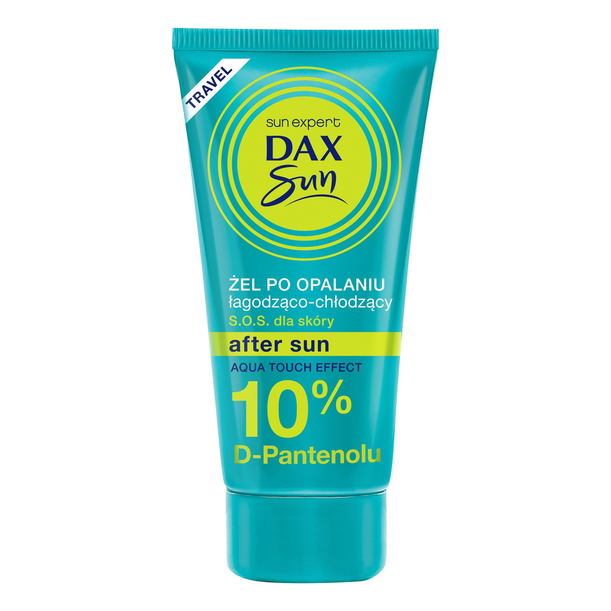 Dax Sun Travel Żel po opalaniu łagodząco-chłodzący z D-Pantenolem 10% 50ml