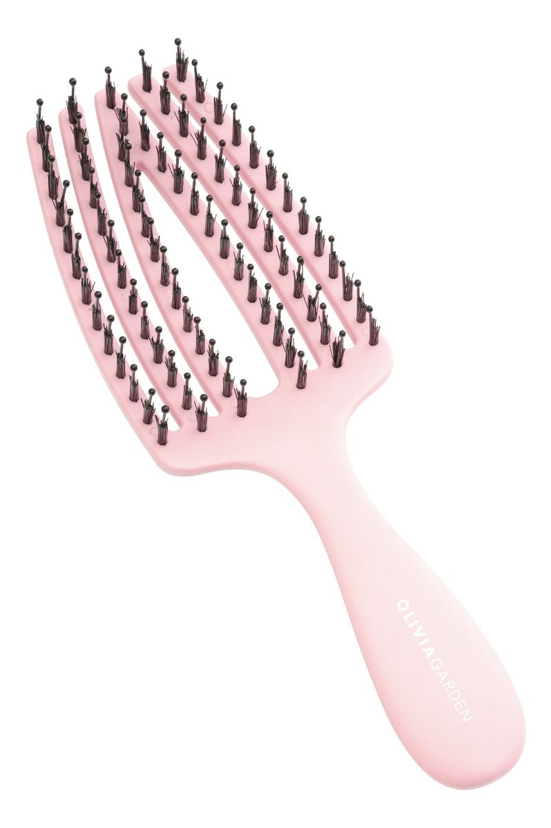 Fingerbrush care kids szczotka do włosów dla dzieci-różowa 1szt