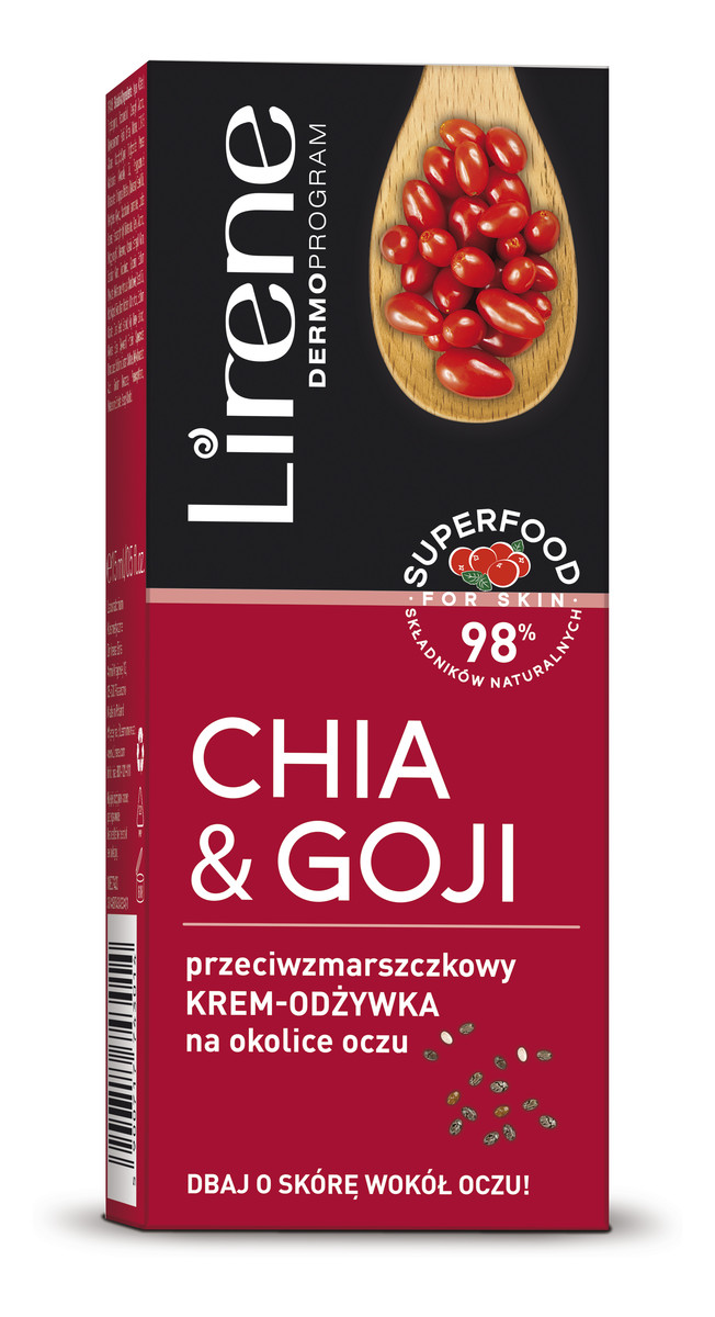 CHIA & GOJI PRZECIWZMARSZCZKOWY KREM-ODŻYWKA NA OKOLICE OCZU
