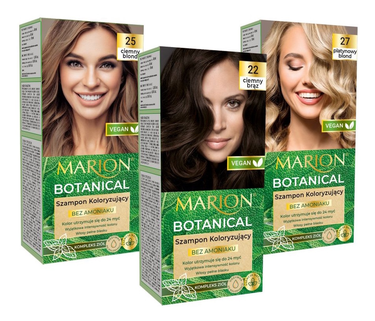 Szampon koloryzujący bez amoniaku do 24 myć