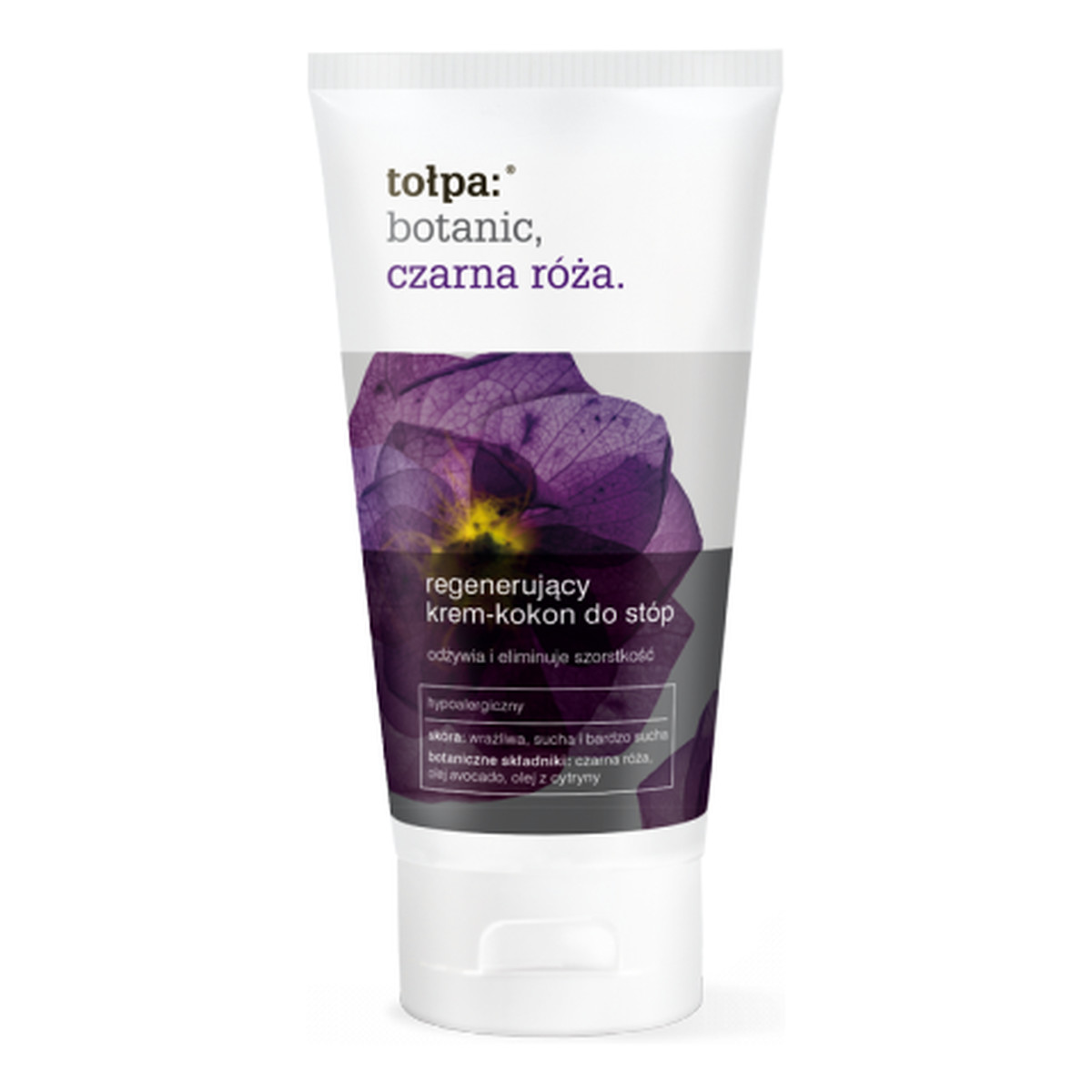 Tołpa Czarna Róża Botanic Regenerujący Krem-Kokon Do Stóp 75ml