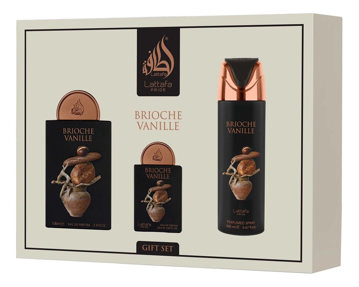 Zestaw woda perfumowana spray 100ml + woda perfumowana spray 20ml + dezodorant spray 200ml