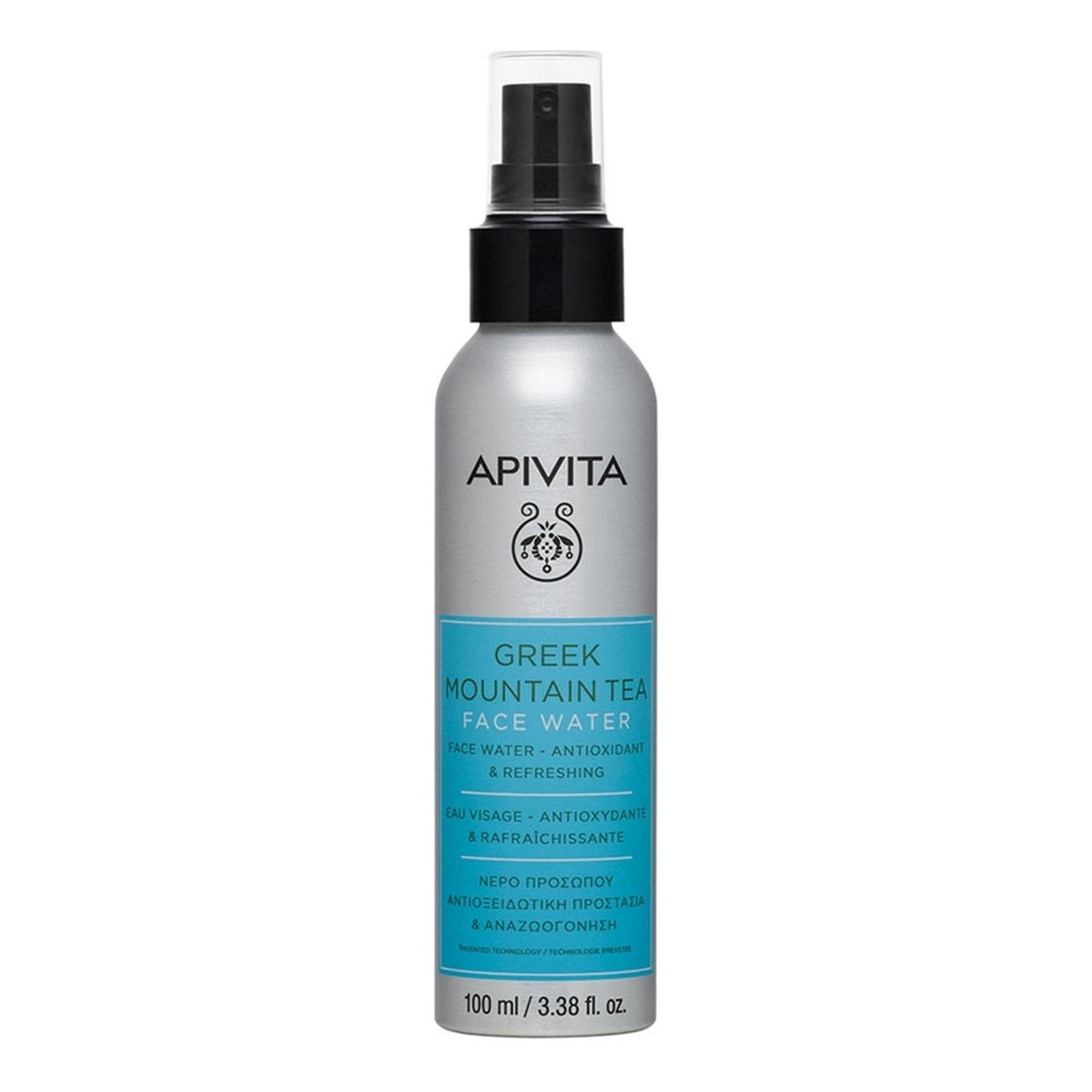 Apivita Greek Mountain Tea Face Water antyoksydacyjna Woda do twarzy w sprayu z górską herbatą 100ml