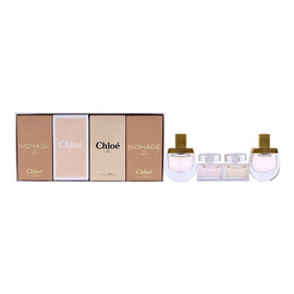 Zestaw nomade woda toaletowa 5ml + rose tangerine woda toaletowa 5ml+ chloe woda perfumowana 5ml+ nomade woda perfumowana 5ml