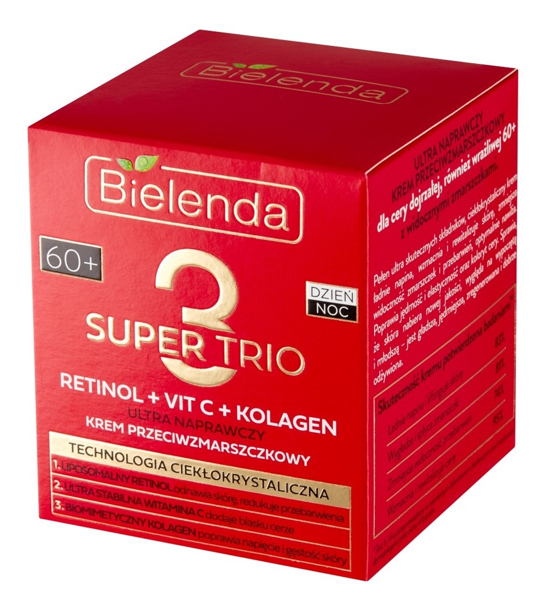 Ultra Naprawczy Krem przeciwzmarszczkowy na dzień i noc 60+