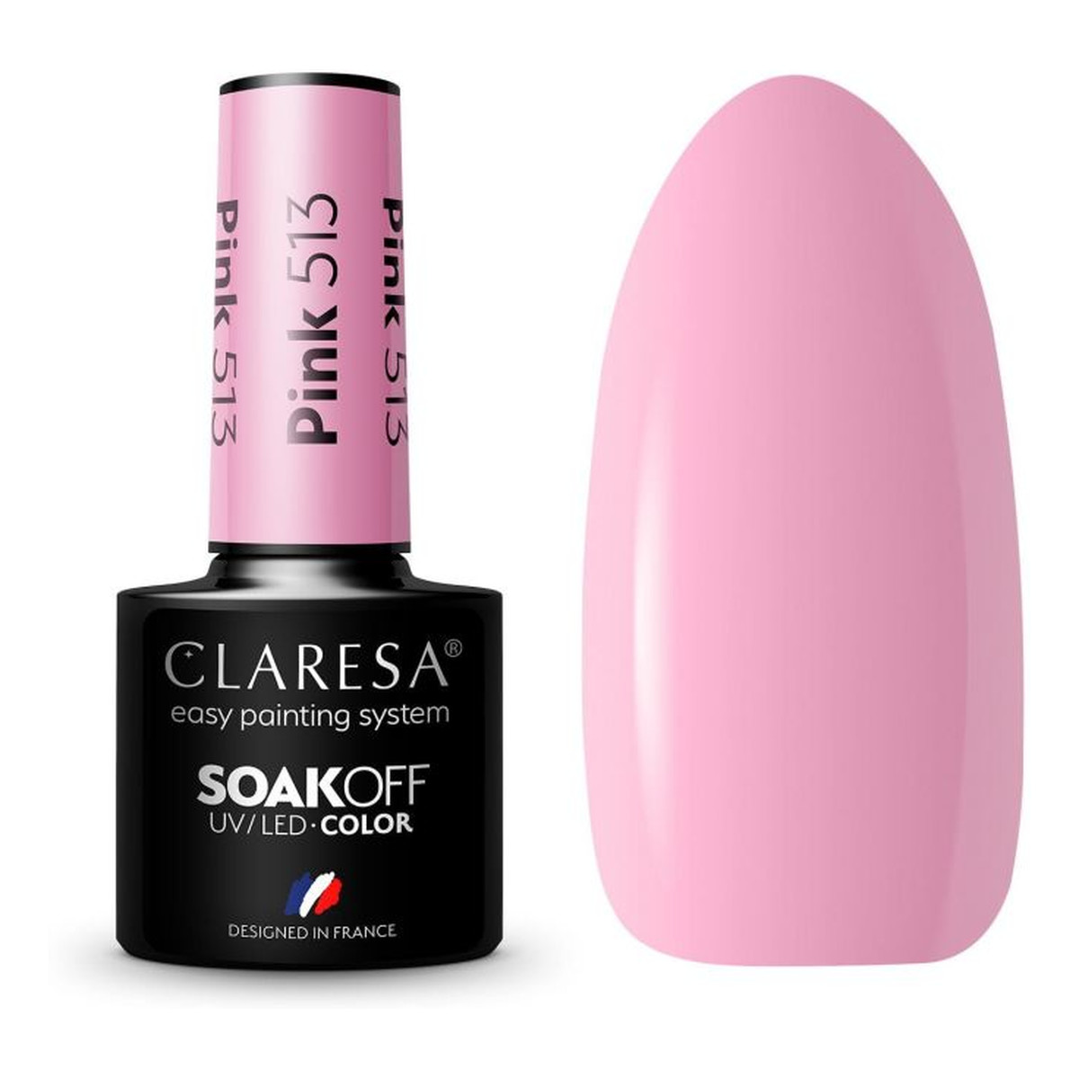 Claresa Pink Lakier hybrydowy 5ml