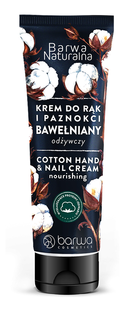 Bawełniany Krem Do Rąk Z Proteinami Jedwabiu