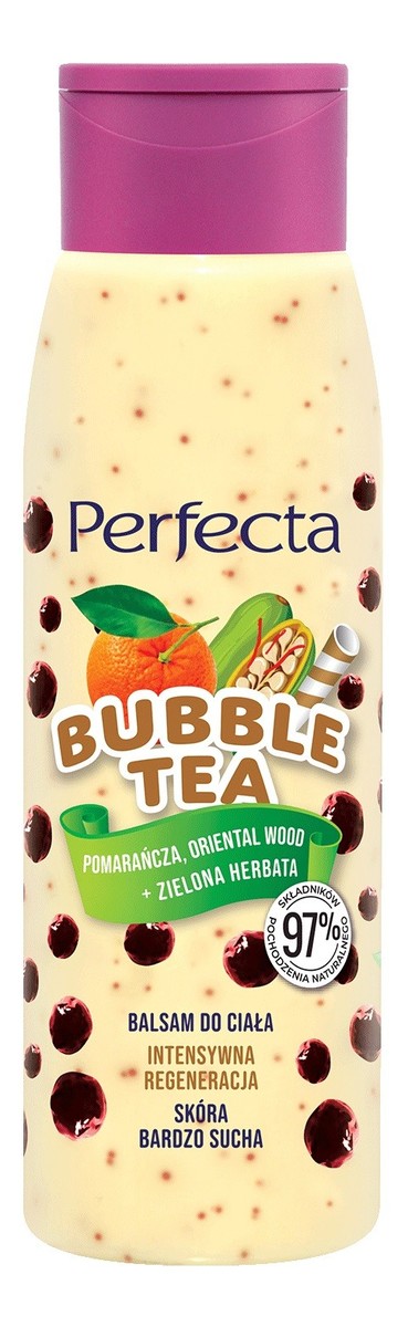 Balsam do ciała Intensywna Regeneracja - Pomarańcza,Oriental Wood i Zielona Herbata