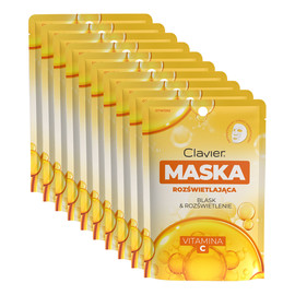 Maska rozświetlająca w płachcie z witaminą C 10szt.