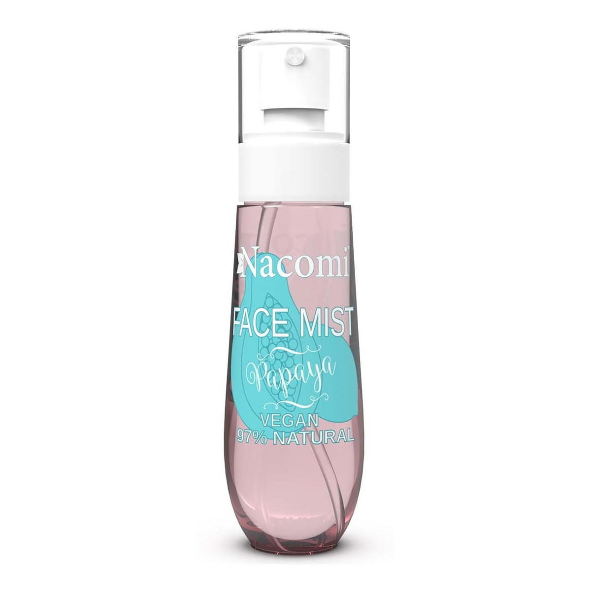 Nacomi Face Mist Vegan Natural Papaya Mgiełka do ciała i twarzy o zapachu papai 80ml