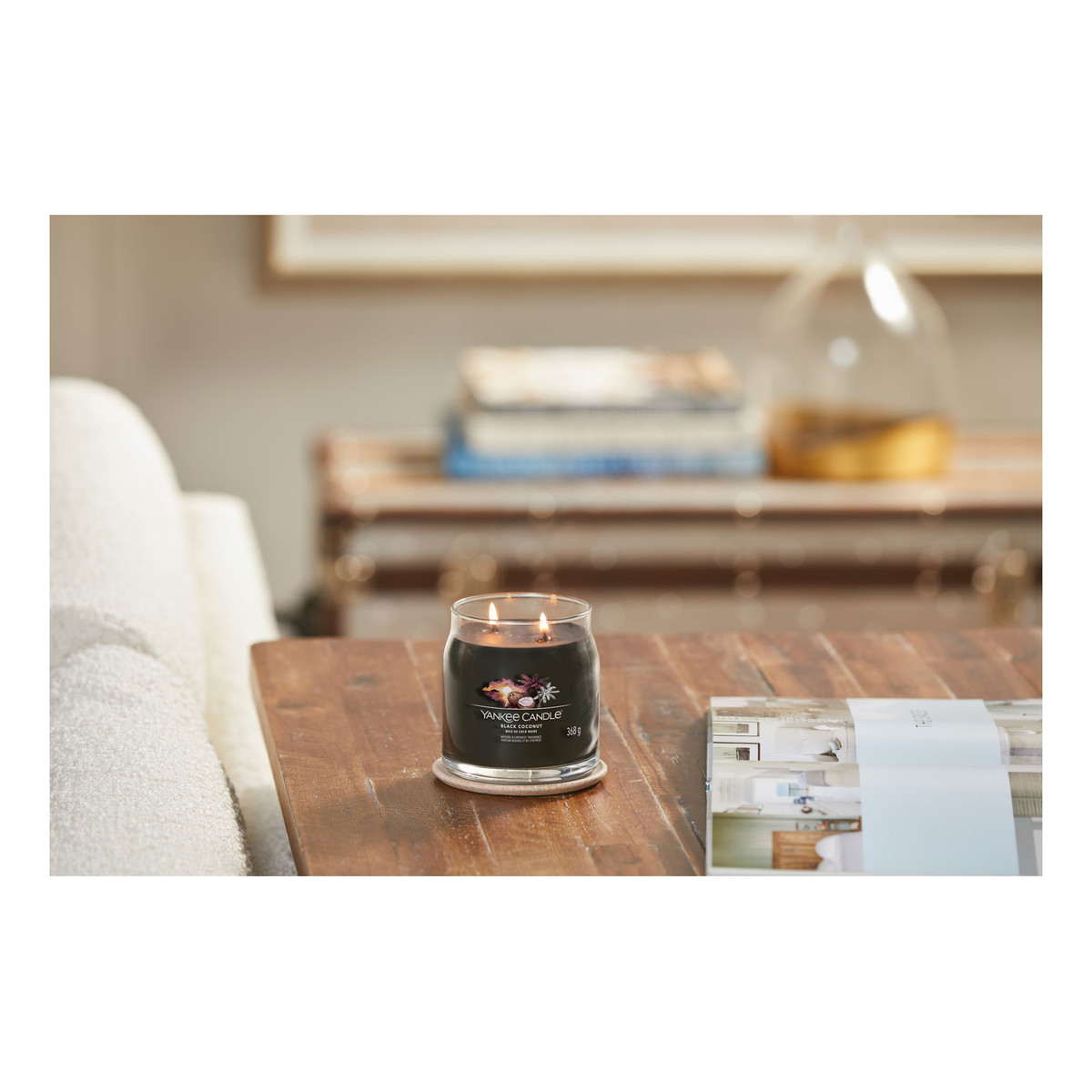 Yankee Candle Świeca Zapachowa Black Coconut 368g