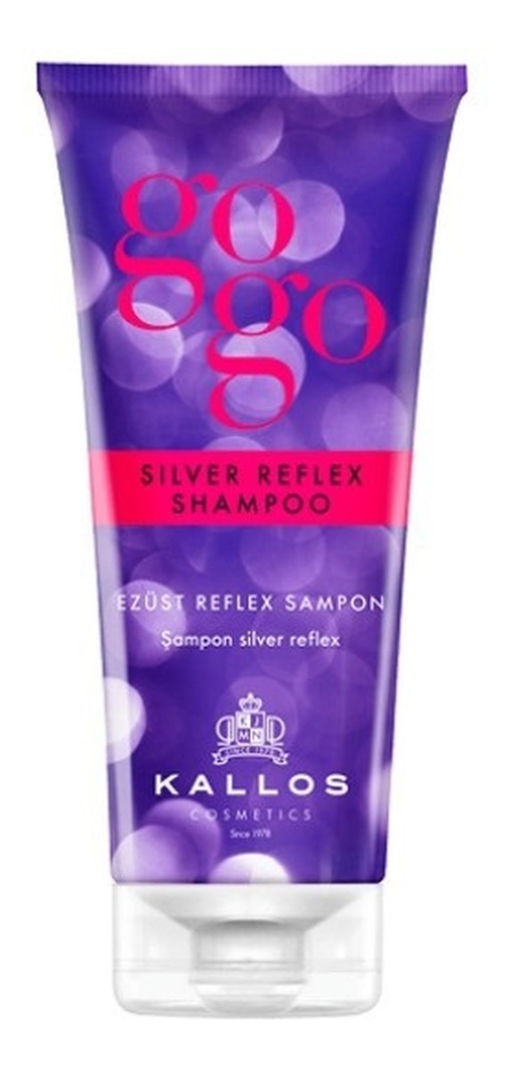 Gogo silver reflex shampoo odświeżający kolor szampon do włosów