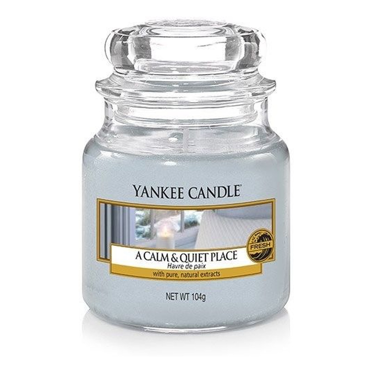Yankee Candle Small Jar mała świeczka zapachowa A Calm & Quiet Place 104g