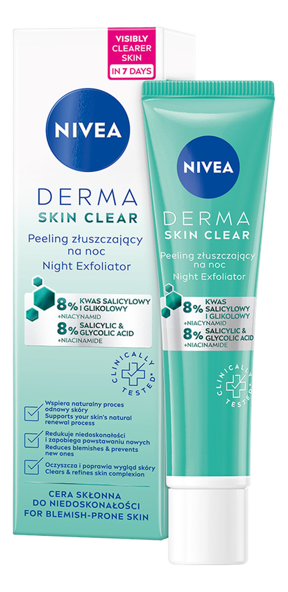 Skin Clear Peeling złuszczający na noc
