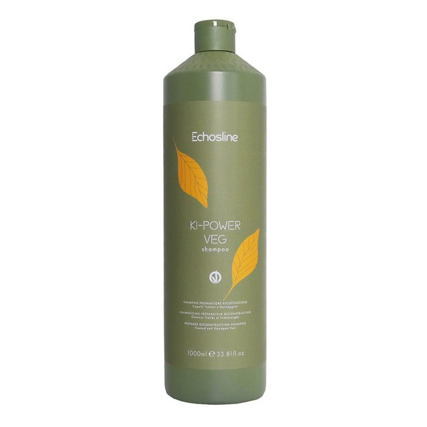 Echosline Ki Power Veg Shampoo Szampon do odbudowy włosów 1000ml