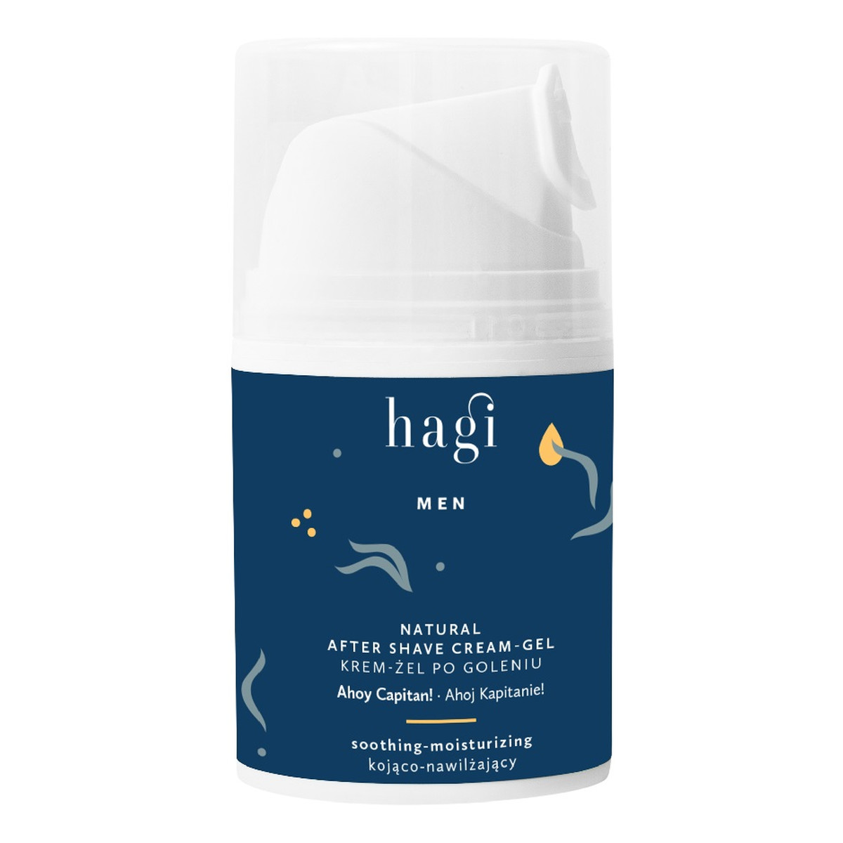 Hagi Ahoj Kapitanie Naturalny Krem-żel łagodzący po goleniu 50ml