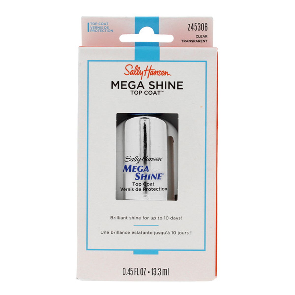 Sally Hansen Mega Shine Top Coat nabłyszczający preparat nawierzchniowy 12ml