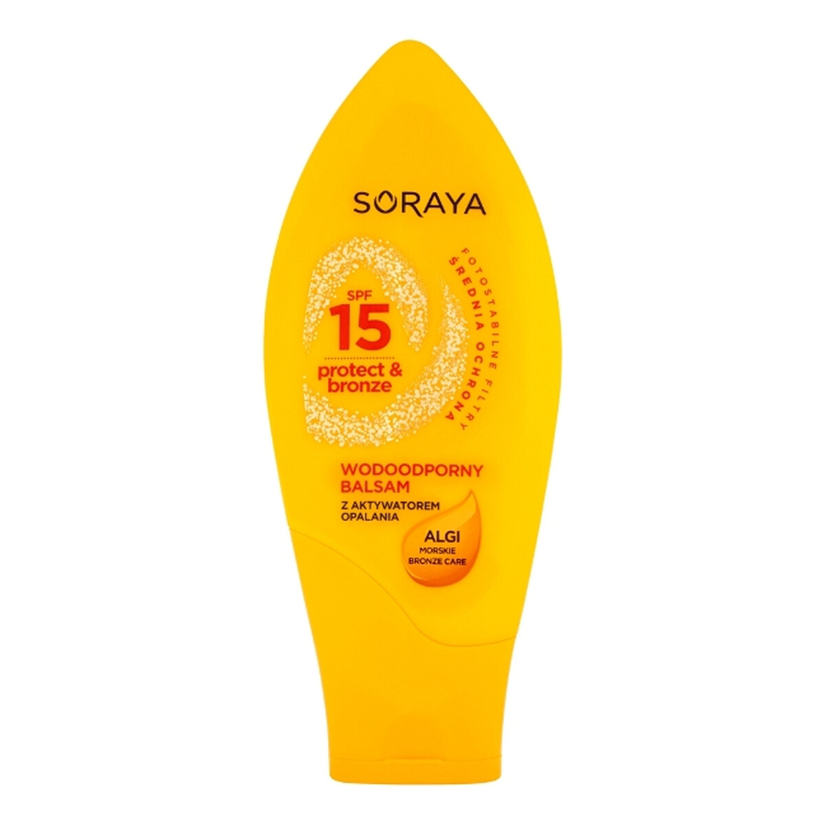 Soraya Bronze Care Wodoodporny balsam z aktywatorem opalania i algami morskimi SPF 15 150ml